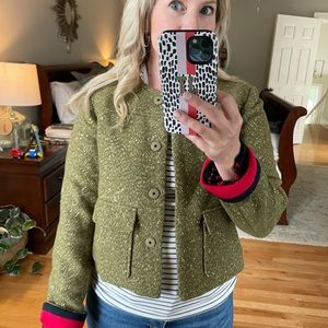 A New Day tweed jacket with contrast cuff